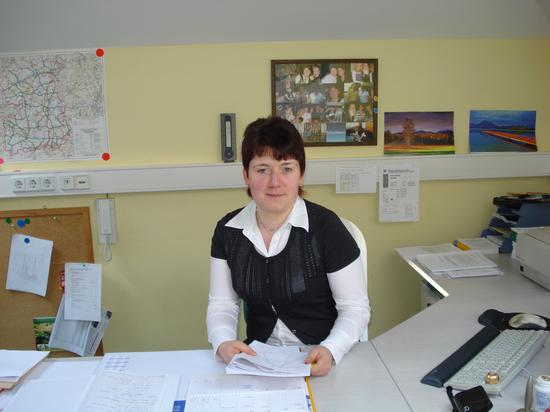 Im Bild sehen Sie Frau Kathleen Mertz.